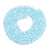 Electroplate Glass Beads Strands LS-EGLA-A044-J4mm-B04-3