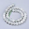 Natural Green Rutilated Quartz Beads Strands G-R475-013B-2