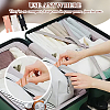 30Pcs 3 Colors PU Imitation Leather Necklace Display Cards CDIS-OC0001-12-5