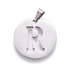 Non-Tarnish 201 Stainless Steel Pendants STAS-L221-33R-1