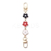 Flower Plastic Enamel Link Purse Short Chain FIND-JF00100-02-1
