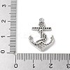 Brass Micro Pave Cubic Zirconia Pendants KK-C086-13P-02-3