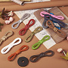 20 Strands 20 Colors Flat Imitation Leather Cord WL-TA0001-01-6