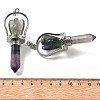 Natural Fluorite Pointed Big Pendants KK-H491-01P-05-3
