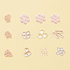 8 Style Glass Rhinestone Cabochons MRMJ-FS0001-02-2