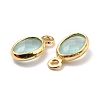 Eco-Friendly Brass with Glass Pendants KK-K268-01M-3