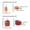 Natural Mixed Gemstone Pendants G-PH0001-07-2