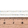 Transparent Glass Beads Strands EGLA-N028-01A-A07-5