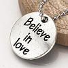Tibetan Style Alloy Pendants TIBEP-Q078-17AS-RS-6