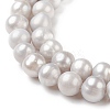 Potato Electroplated Natural Cultured Freshwater Pearl Beads Strands PEAR-TAC0002-01A-3