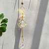 Glass Teardrop Pendant Decoration DJEW-PW0019-08A-1