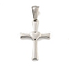 Non-Tarnish 304 Stainless Steel Pendants STAS-C102-14P-1