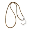 2.5MM Nylon Braided Cord Necklace Making FIND-G095-01P-18-1