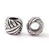 304 Stainless Steel European Beads STAS-M298-01AS-3