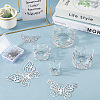 Crown Zinc Alloy Cake Decoration AJEW-CP0008-85G-3