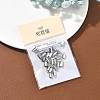 SHEGRACE Brass Cord Ends XGRQ2O174-433P-6