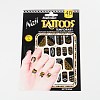 Mixed Style Removable Fake Temporary Tattoos Paper Stickers AJEW-O025-30-2