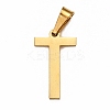 304 Stainless Steel Pendants STAS-F265-01T-G-2
