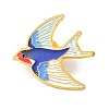 Golden Bird Enamel Pins JEWB-K031-01A-G-1