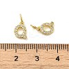 Brass Micro Pave Cubic Zirconia Pendants KK-M273-02G-Q-3