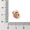 Brass Pave Cubic Zirconia Pendants LS-KK-E791-01RG-3