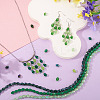 10Strands 10 Colors Transparent Glass Beads Strands EGLA-TA0013-24B-7