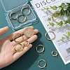 12Pcs 3 Style 201 Stainless Steel Huggie Hoop Earring Findings STAS-BBC0004-91G-3