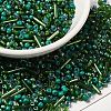 Opaque & Transparent Inside Colours Glass Seed Beads SEED-F004-02F-1