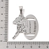 Non-Tarnish 201 Stainless Steel Pendants STAS-A094-05B-P-3