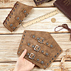 Adjustable Imitation Leather Cord Bracelet AJEW-WH0010-51A-3
