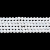 Opaque Solid Color Imitation Jade Glass Beads Strands EGLA-A039-P4mm-D15-1