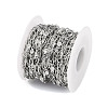 Non-Tarnish 304 Stainless Steel Link Chain CHS-H028-07A-P-3