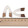 Resin & Wood Pendants WOOD-F015-16H-3