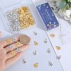 100Pcs 2 Colors Tibetan Style Alloy Charms FIND-SC0010-74-3