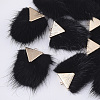 Faux Mink Fur Tassel Pendant Decorations FIND-S302-05K-1