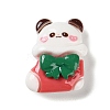 Christmas Theme Opaque Resin Cabochons LS-RESI-F053-B03-1