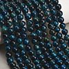 Grade AB Natural Tiger Eye Beads Strands X-G-F591-18-8mm-02-1