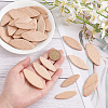 300Pcs 3 Style Beechwood Joiner Biscuits WOOD-OC0002-80-3