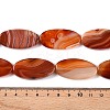 Natural Red Agate Beads Strands G-T138-201-5