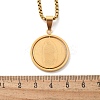 201 Stainless Steel Pendant Necklaces LS-NJEW-Z058-01G-5