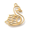 201 Stainless Steel Pendants STAS-R136-13G-1