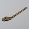Alloy Phoenix Hair Sticks MRMJ-WH0077-100I-AB-2