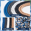 10 Strands 5 Colors Handmade Polymer Clay Beads Strands CLAY-PH0001-74-4
