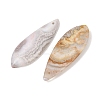 Natural Mexican Agate Pendants G-K381-16A-2