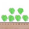 Autumn Theme Transparent Frosted Acrylic Pendants PAF002Y-7-5