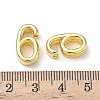 Brass Slide Charms KK-L253-15G-06-3