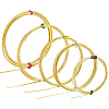 5 Rolls Assorted Square Copper Wire FIND-BC0003-52-1