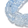Transparent Crackle Glass Beads Strands GLAA-NH0001-04G-3