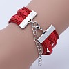 Imitation Leather Multi-strand Bracelets WG22DAF-01-2