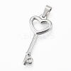 Tarnish Resistant 304 Stainless Steel Pendants LS-STAS-H411-02P-1